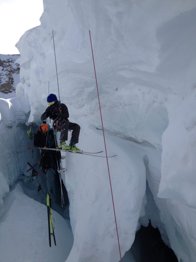 Secours crevasse