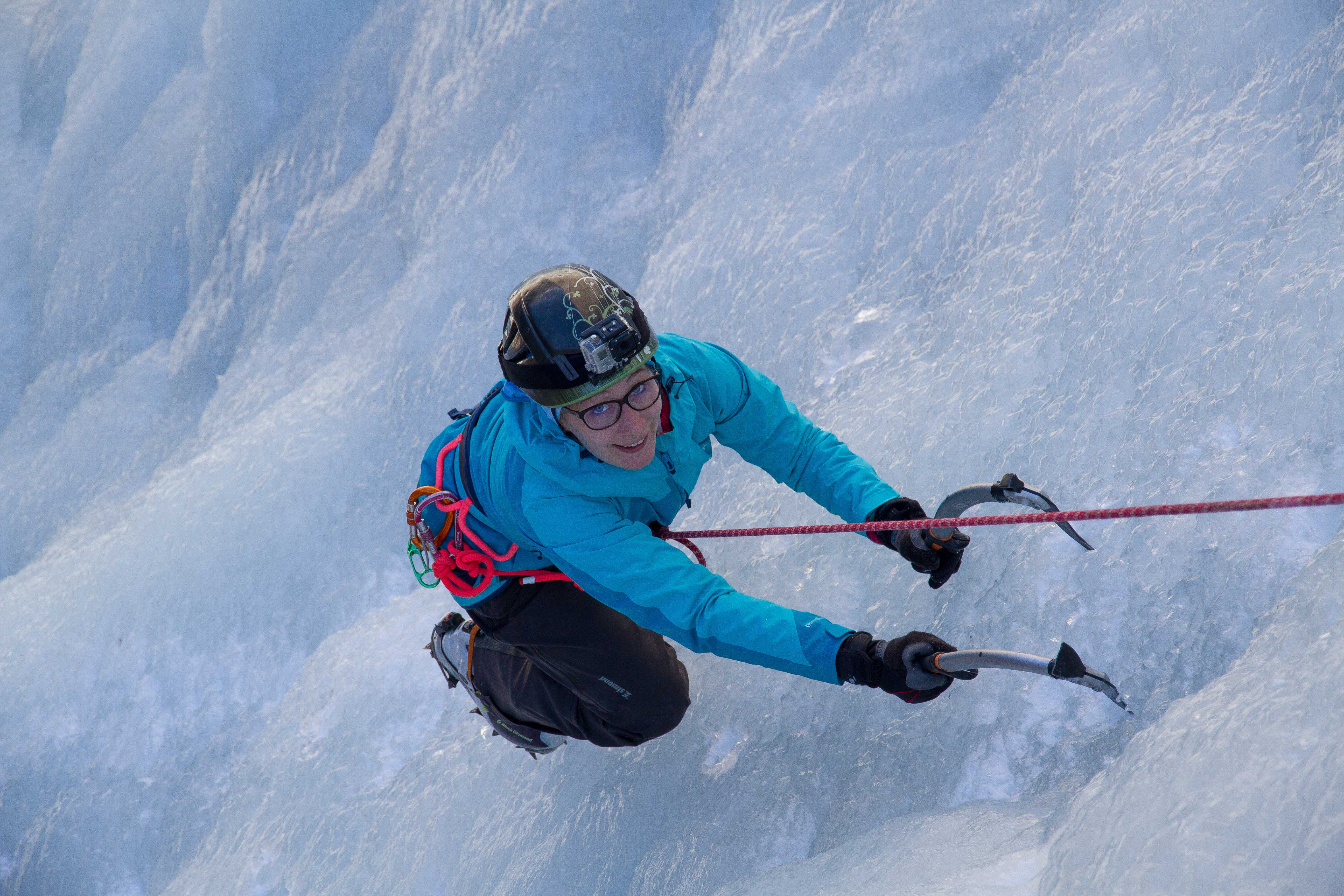 Escalade sur glace