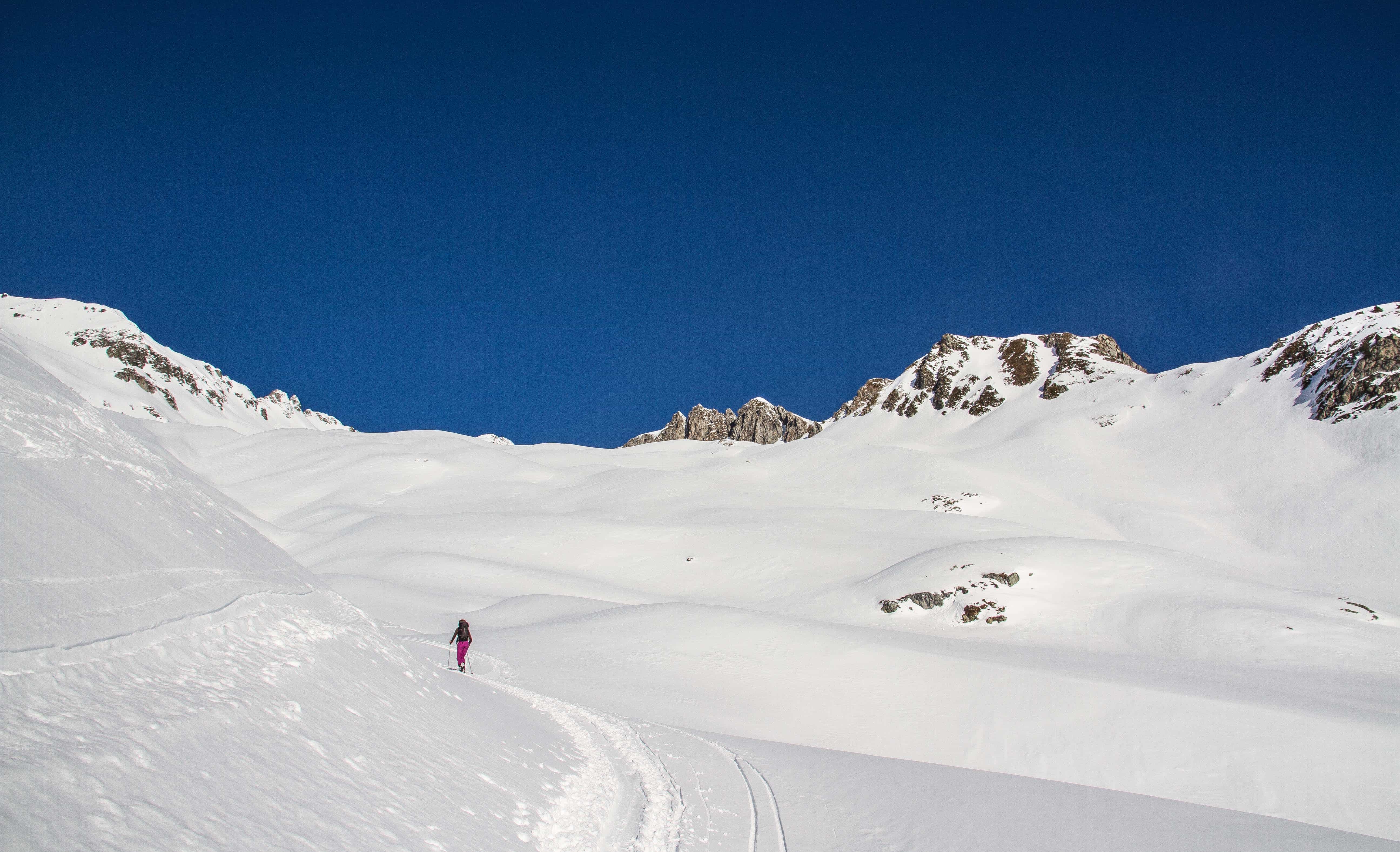 ski de rando en Lauziere