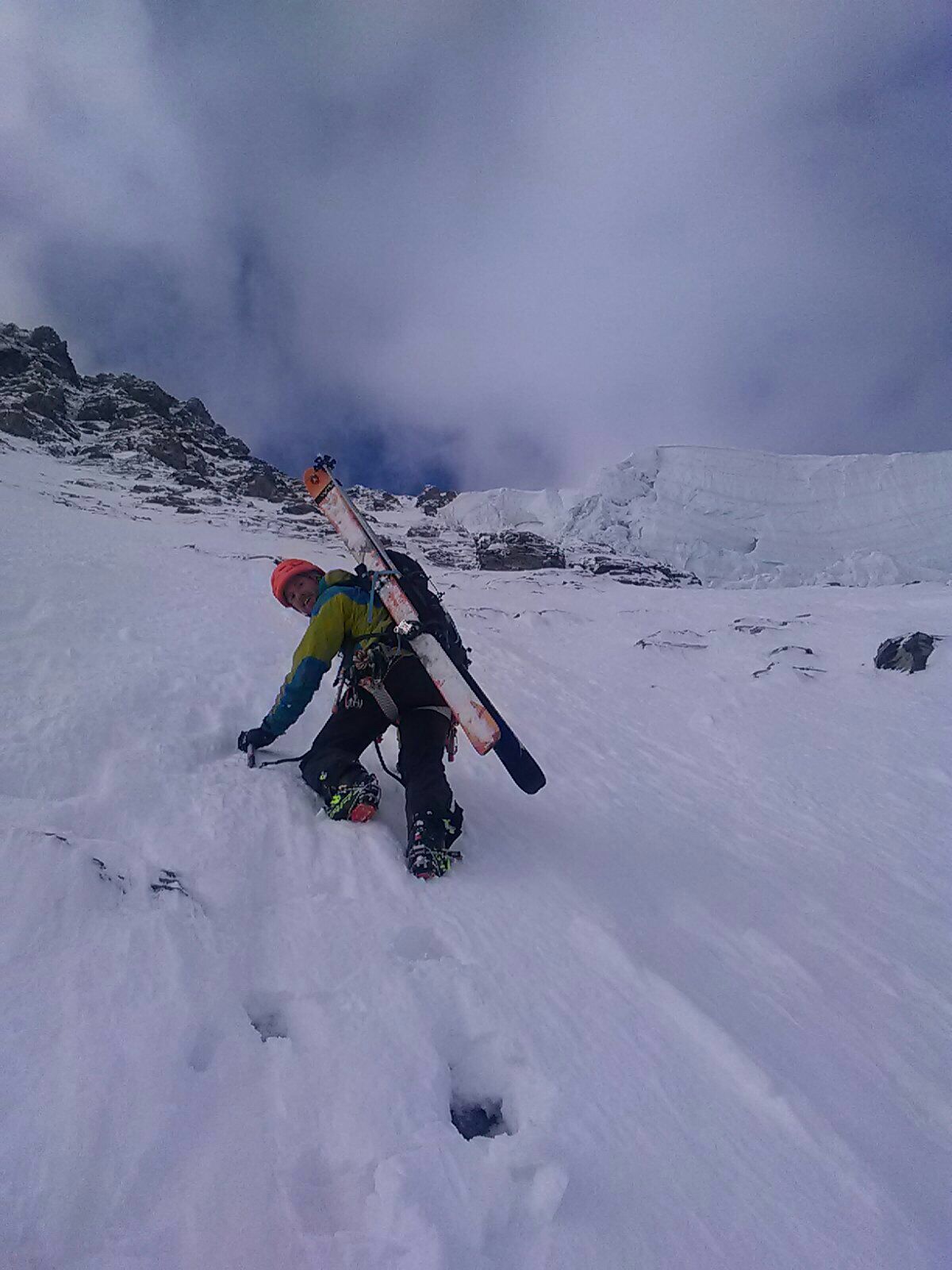 Couloir des Italiens à la Grande Casse